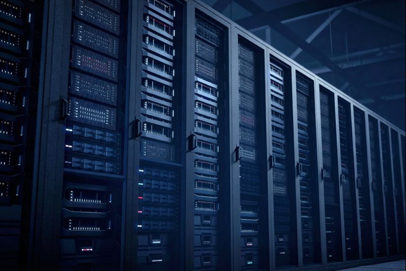 Rechenzentrum und Server-Infrastruktur